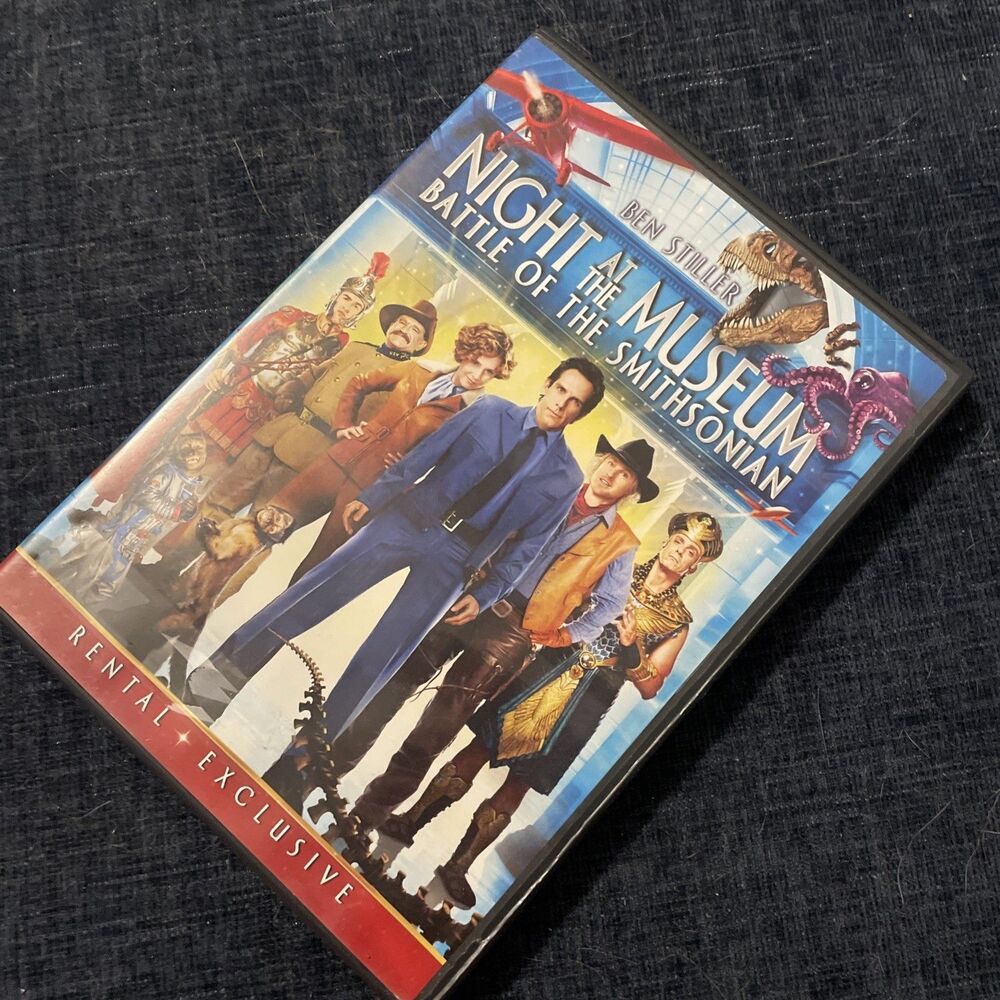 Night at the Museum Battle of the Smithsonian DVD Rental Exclusive